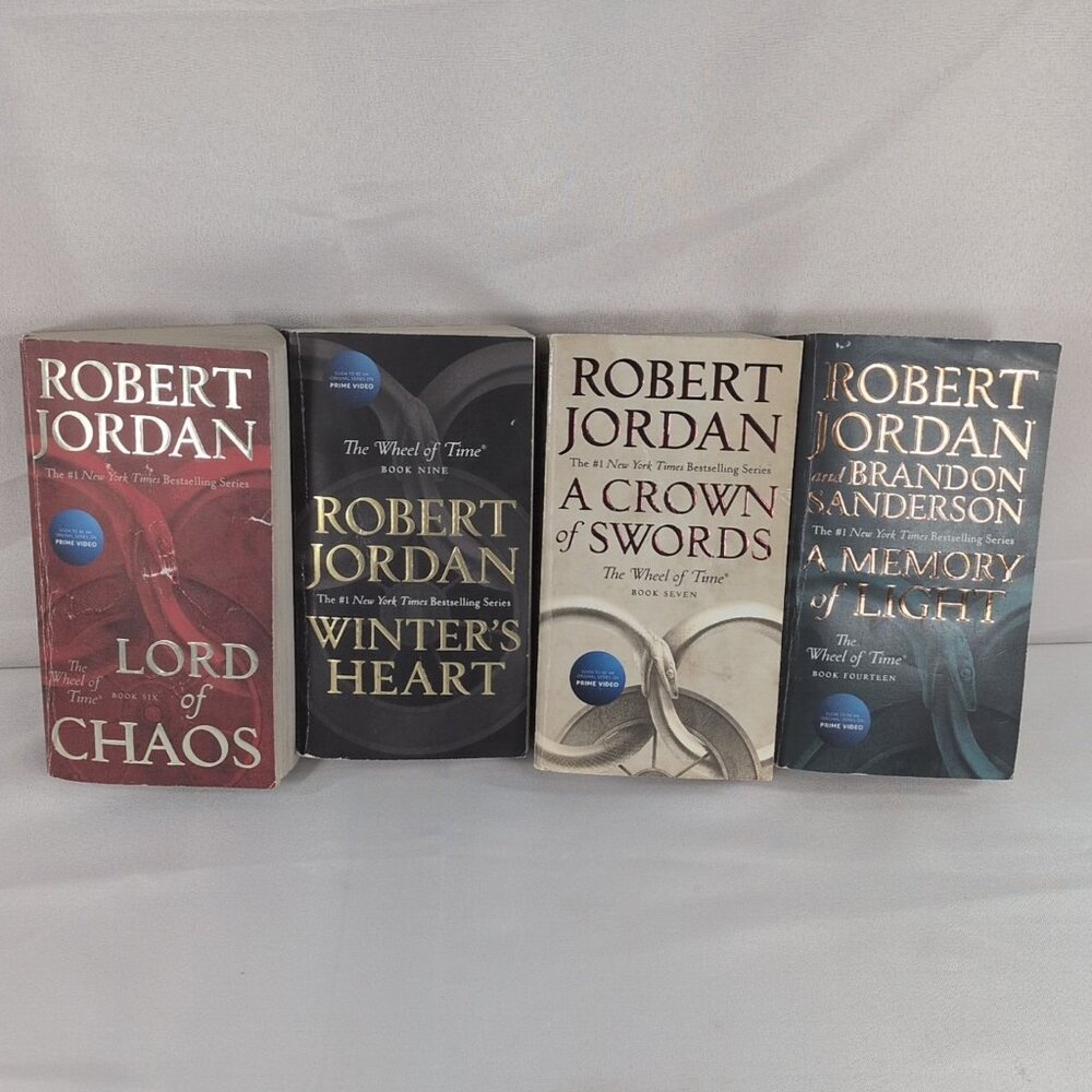 Robert Jordan Wheel of Time 4 Lot 6 7 9 14 Mass Market 2020 Paperback Tor